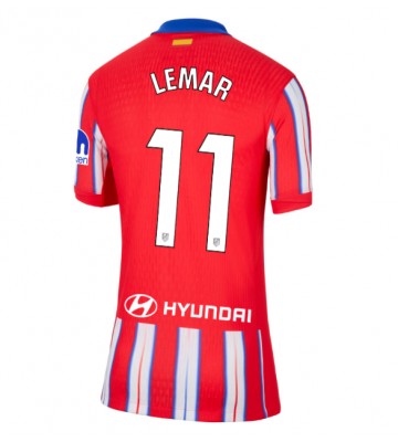 Atletico Madrid Thomas Lemar #11 Primera Equipación Mujer 2024-25 Manga Corta